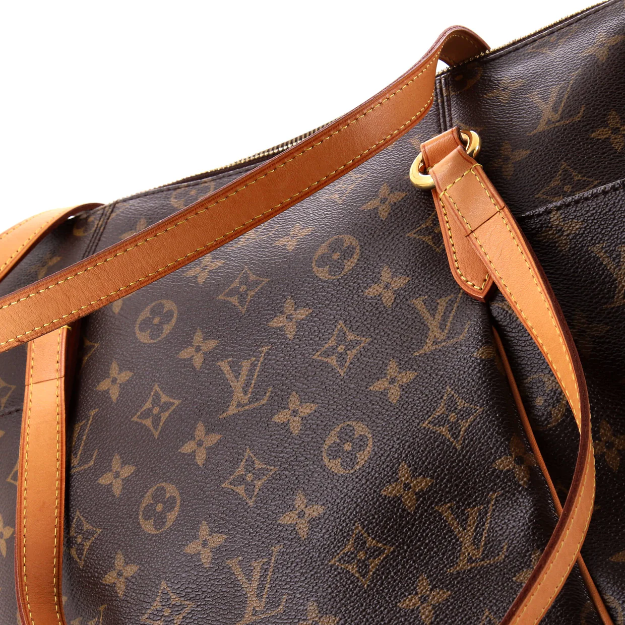 Totally Handbag Monogram Canvas MM - Deep Luxury