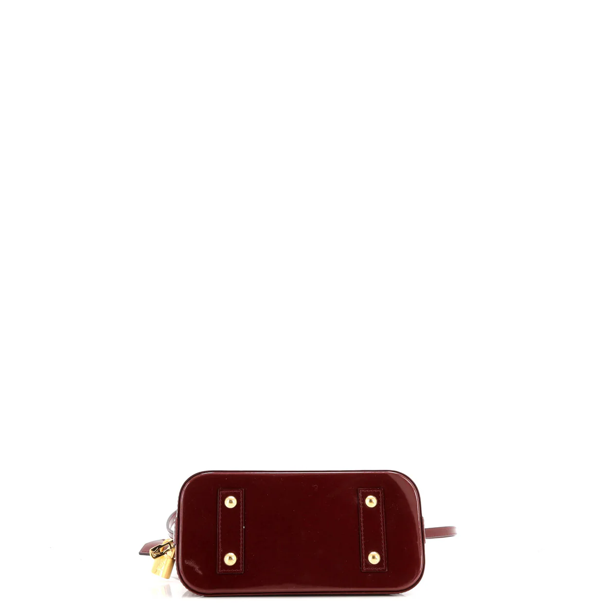 Alma Handbag Monogram Vernis BB - Deep Luxury