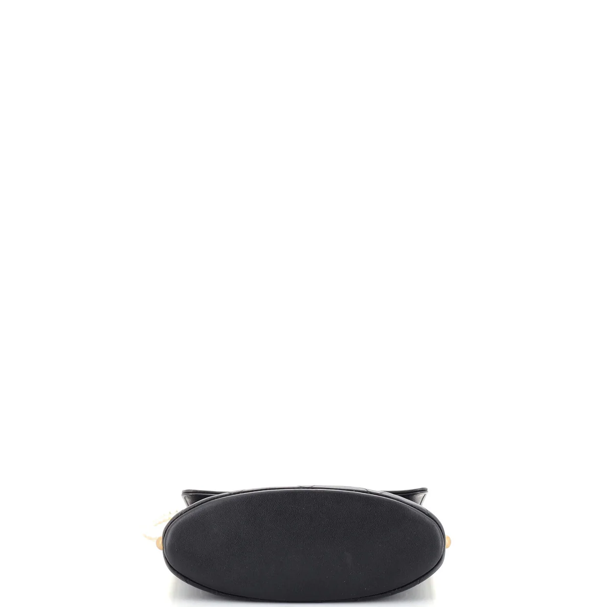 About Pearls Flap Hobo Quilted Calfskin Small - Deep Luxury