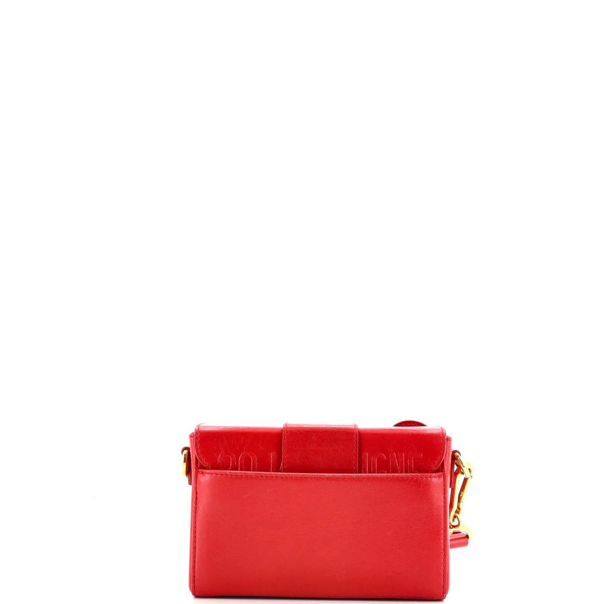30 Montaigne Box Bag Leather - Deep Luxury