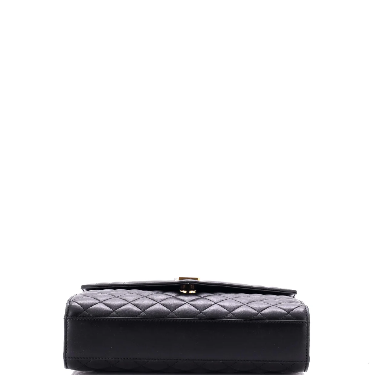 Classic Monogram Envelope Satchel Mixed Matelasse Leather Medium - Deep Luxury