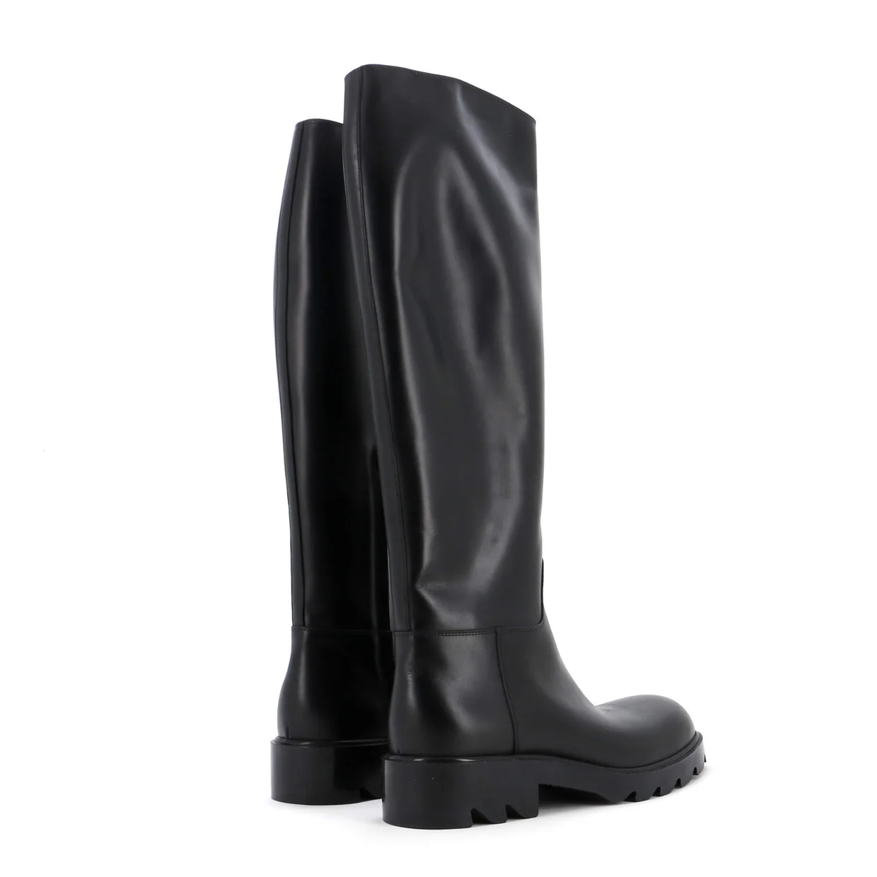 Women's Strut Knee High Boots Leather - Deep Luxury