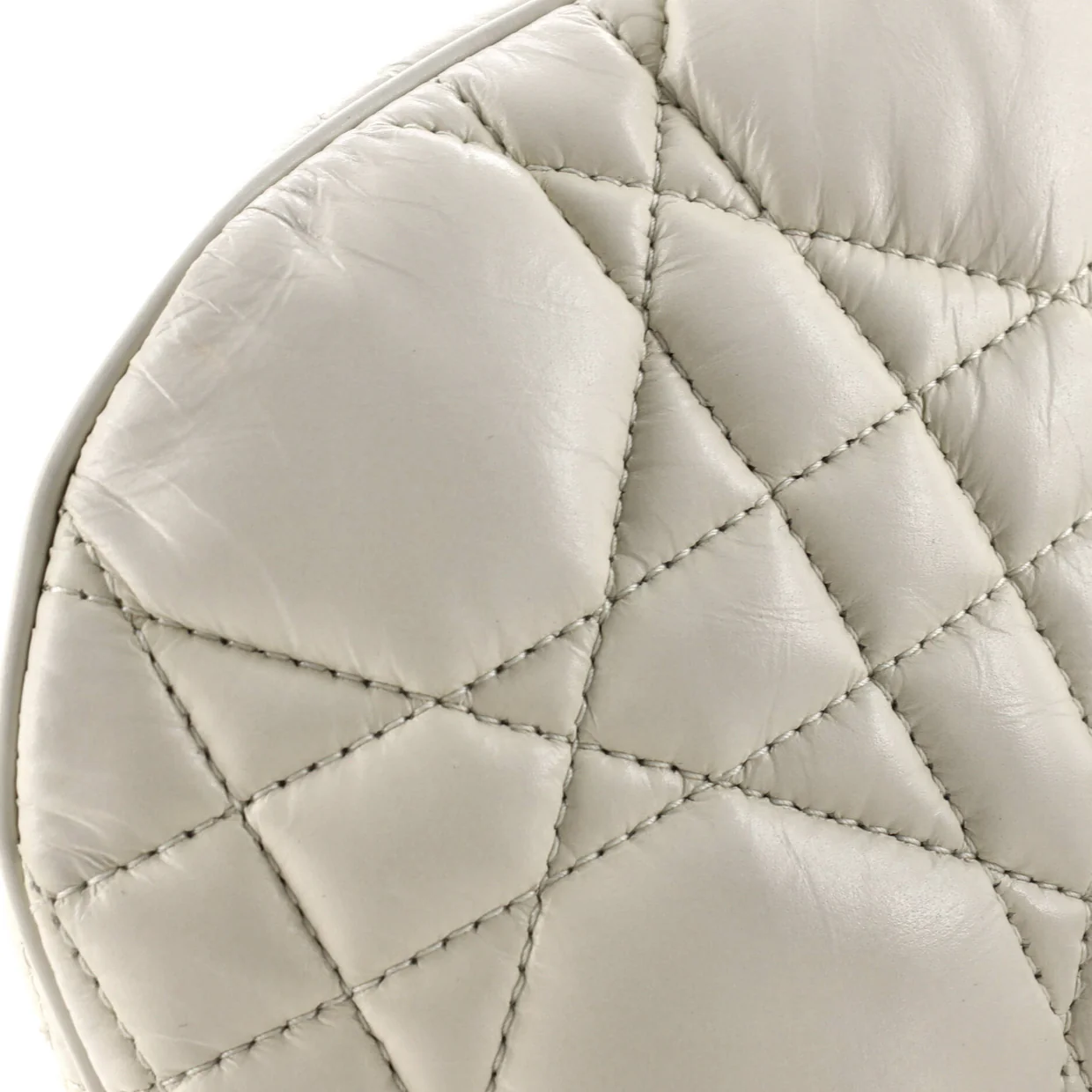 Caro Tulip Bag Macrocannage Quilt Calfskin Mini - Deep Luxury