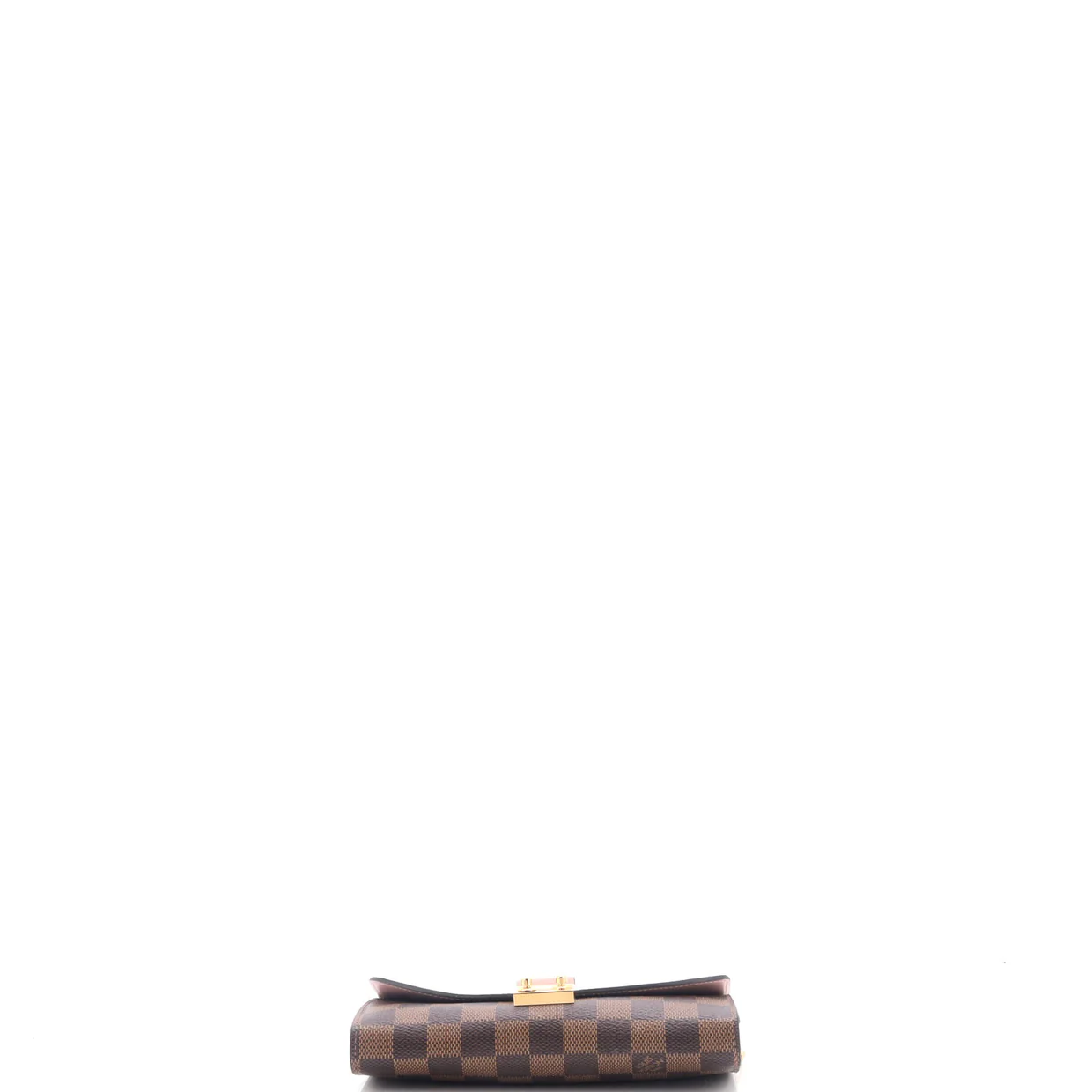 Croisette Chain Wallet Damier - Deep Luxury