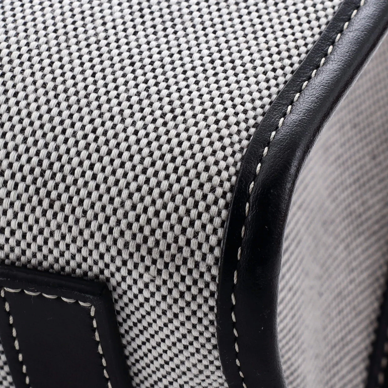 Freya Shopping Tote Canvas with Leather Small - Deep Luxury