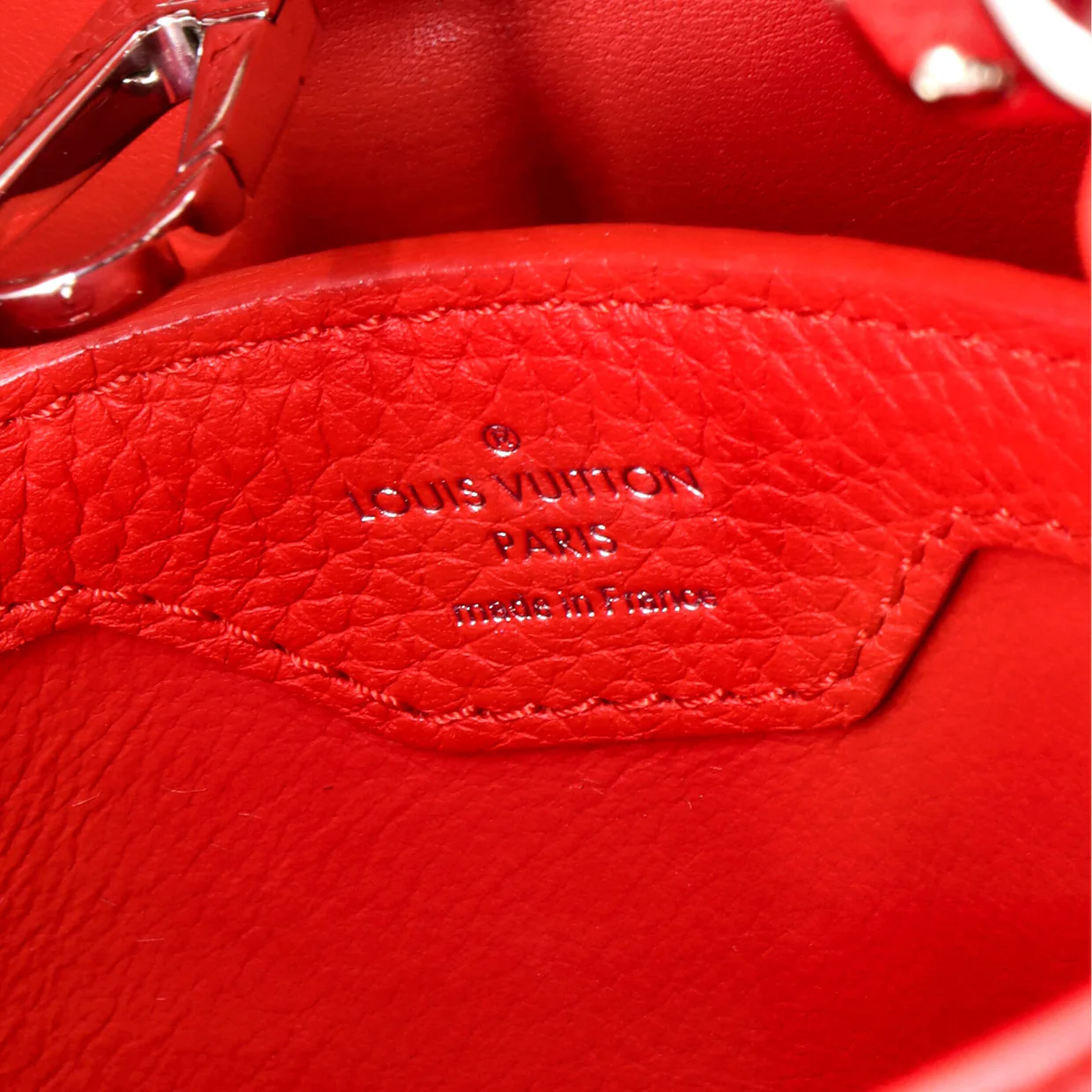 Capucines Bag Leather BB - Deep Luxury