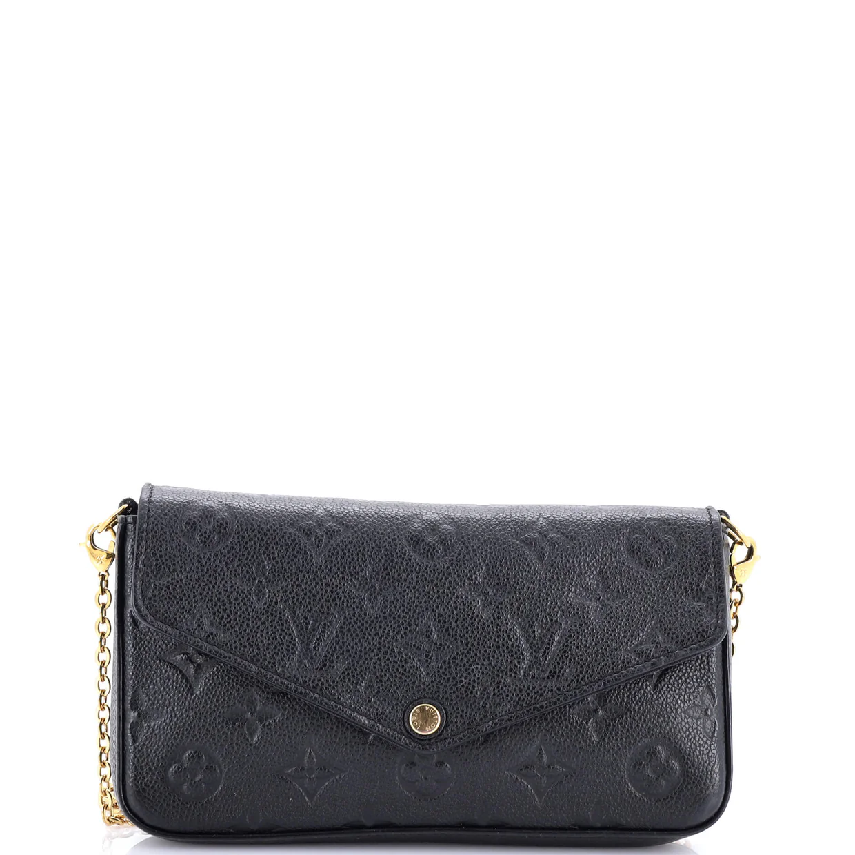 Felicie Pochette Monogram Empreinte Leather - Deep Luxury