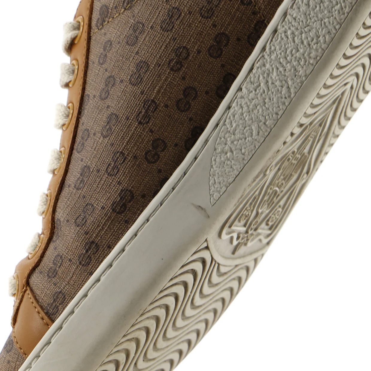 Disney Ace Sneakers Printed Mini GG Coated Canvas - Deep Luxury