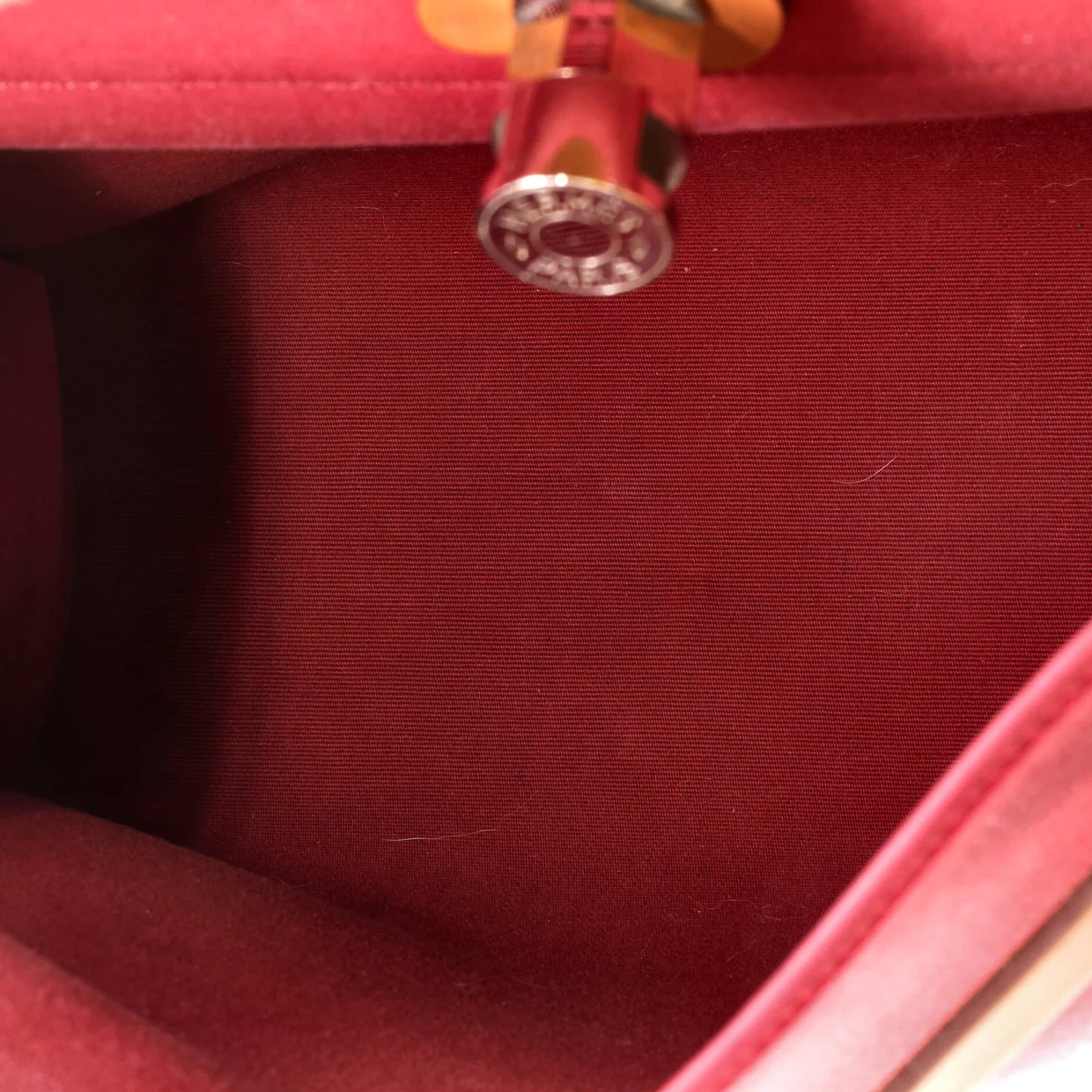 Herbag Zip Leather and Toile 31 - Deep Luxury