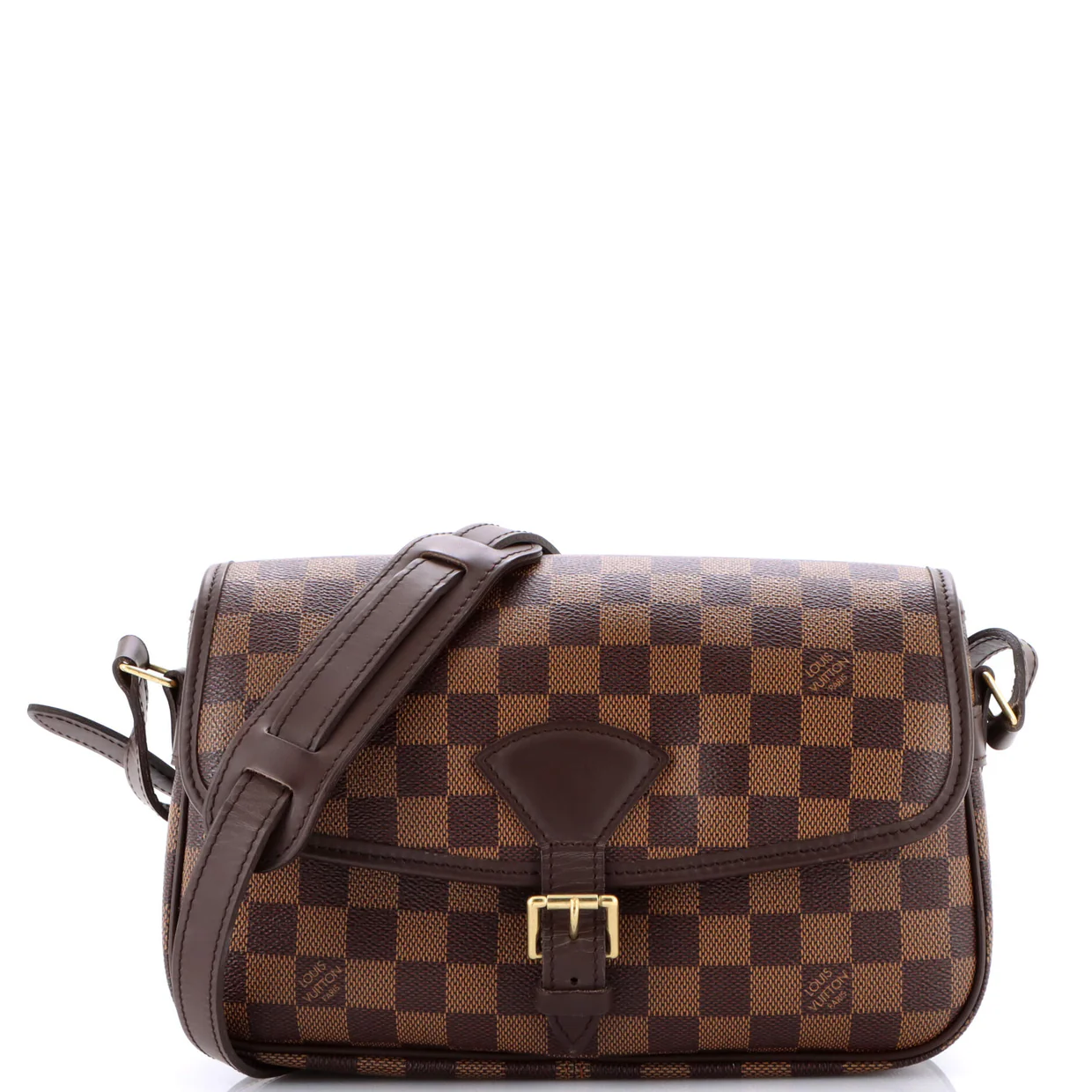 Sologne Handbag Damier - Deep Luxury