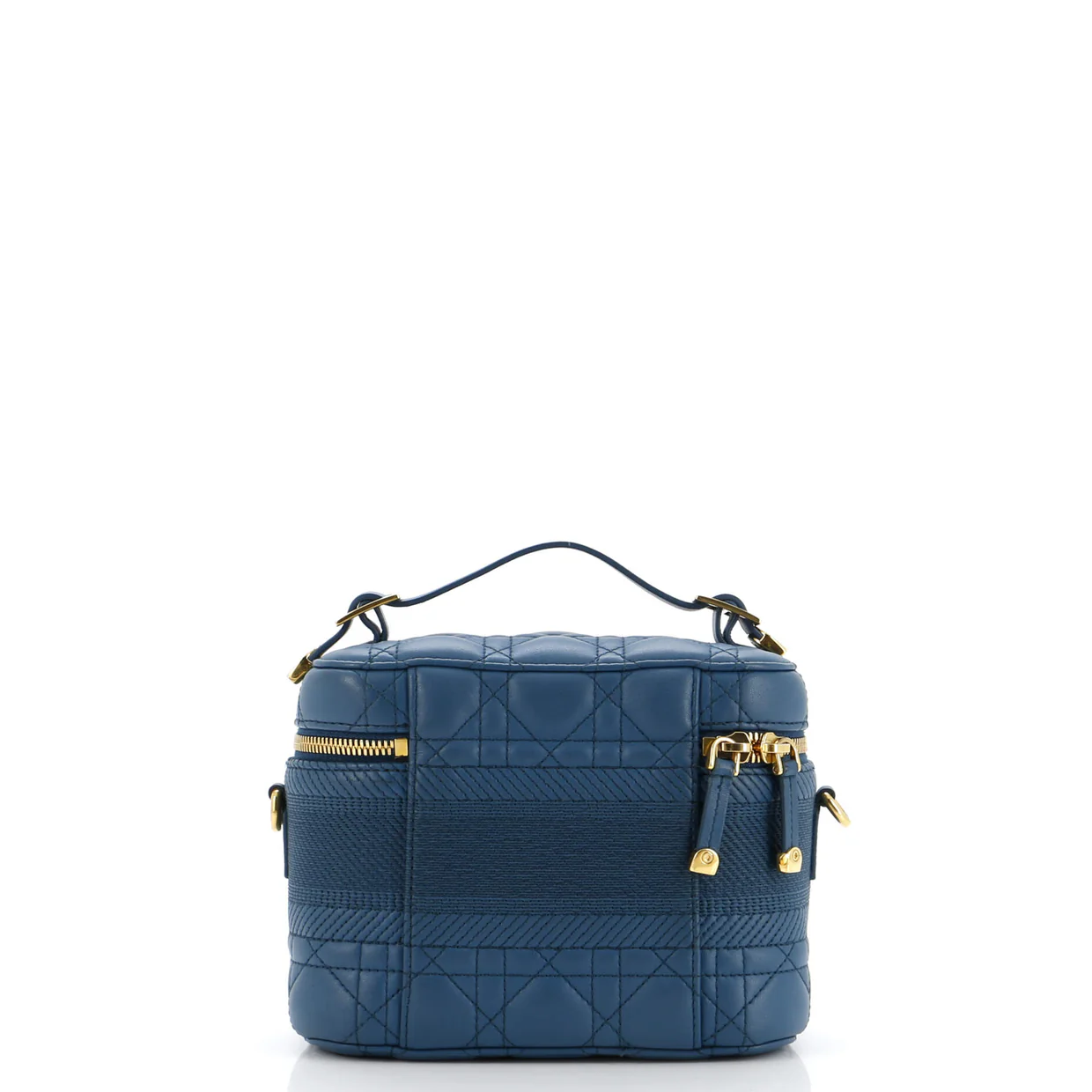 DiorTravel Convertible Vanity Case Cannage Quilt Lambskin Small - Deep Luxury