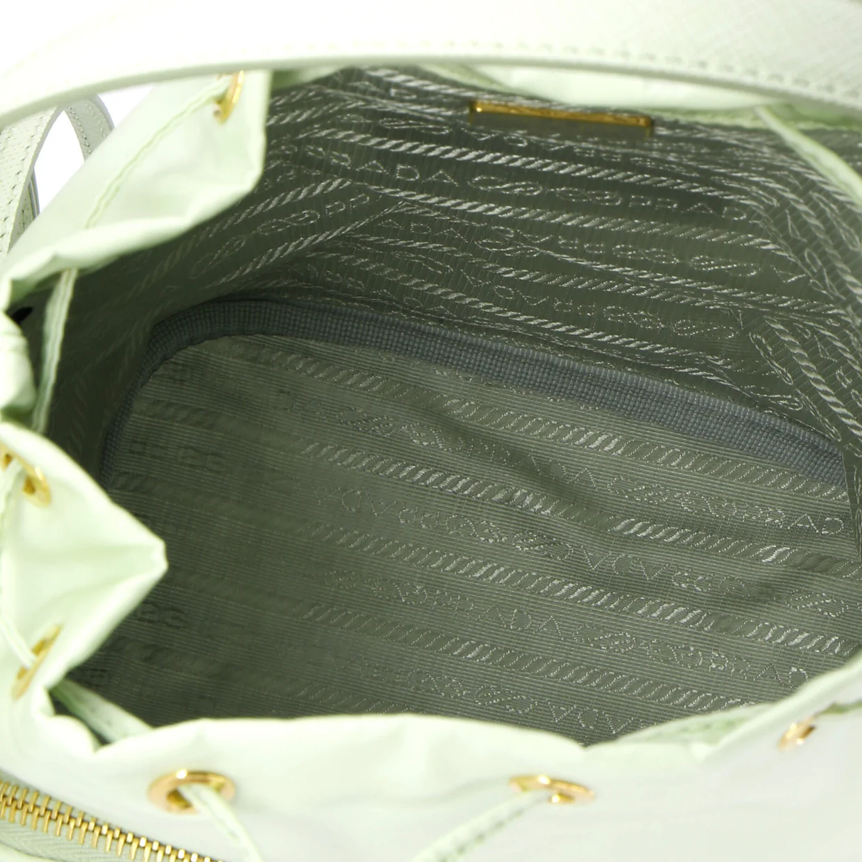 Duet Drawstring Bucket Bag Tessuto Small - Deep Luxury