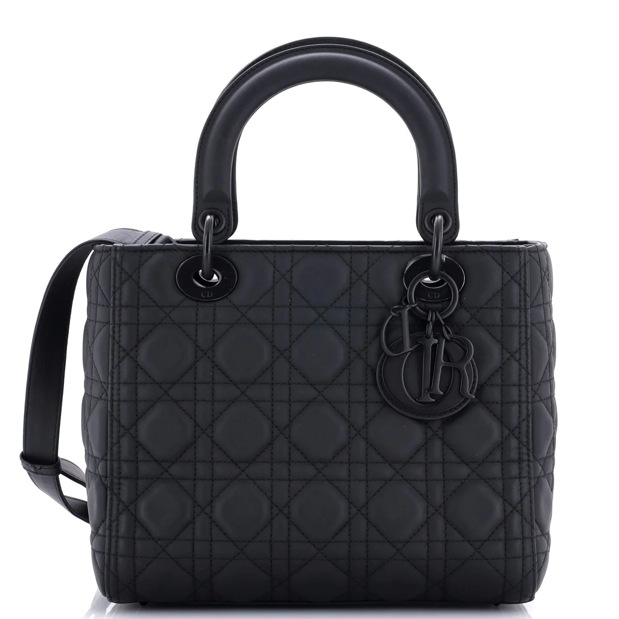 Ultra Matte My ABCDior Lady Dior Bag Cannage Quilt Calfskin - Deep Luxury
