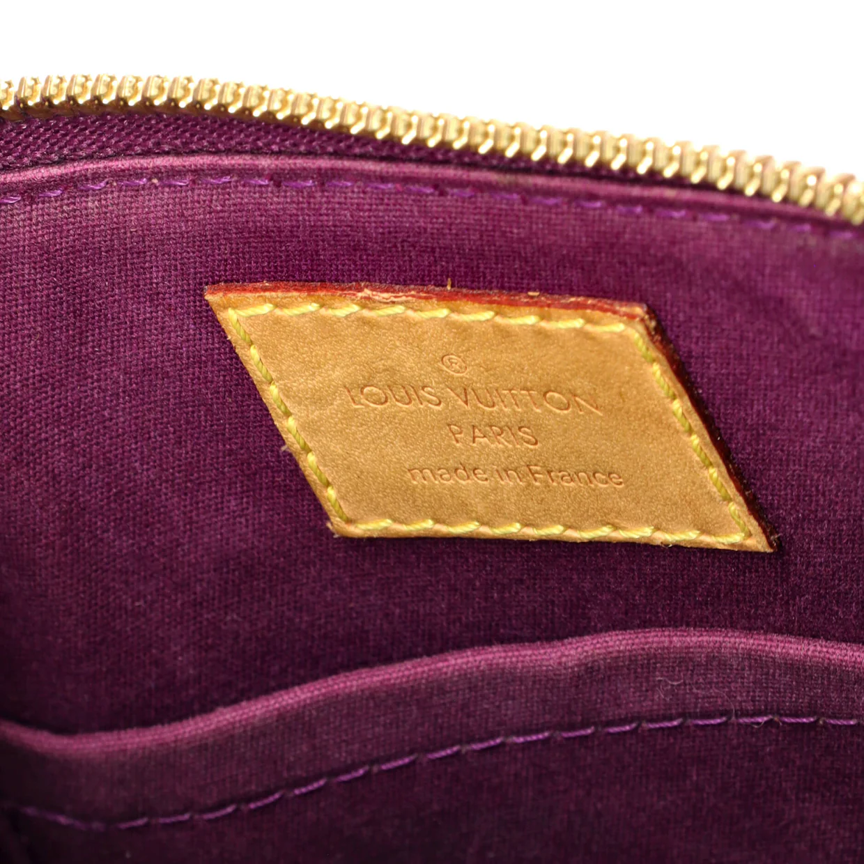 Alma Handbag Monogram Vernis BB - Deep Luxury