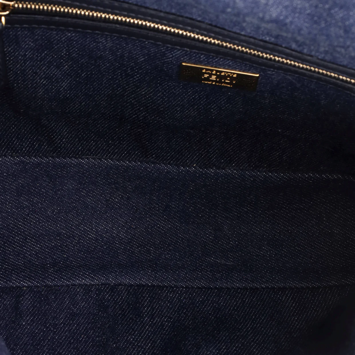 Baguette NM Bag Denim Large - Deep Luxury