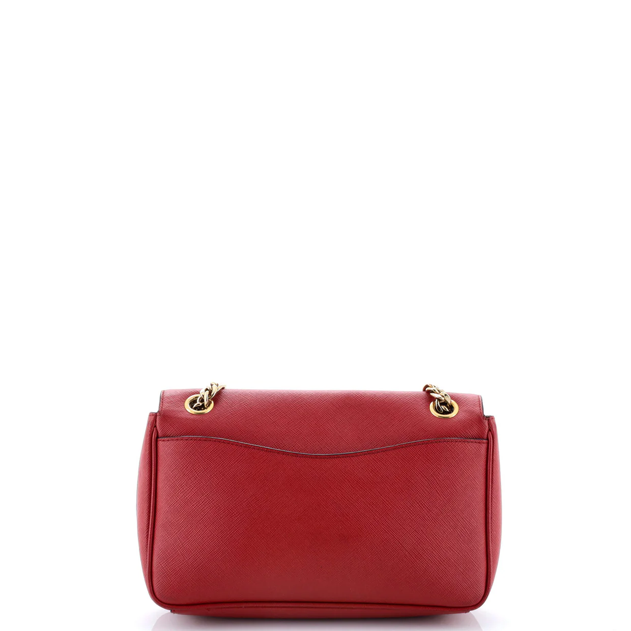 Pattina Flap Shoulder Bag Saffiano Leather Small - Deep Luxury