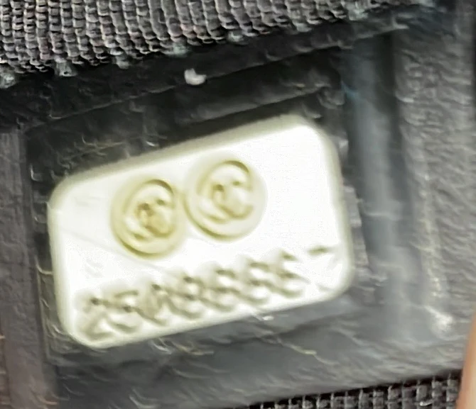 Boy O Case Clutch Chevron Caviar Large - Deep Luxury