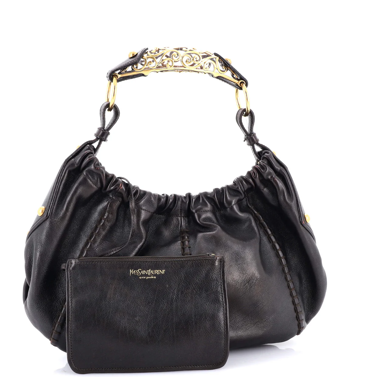 Mombasa Hobo Leather Small - Deep Luxury