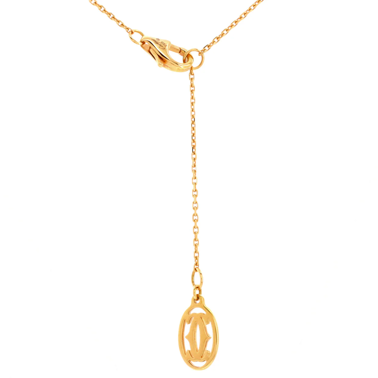 Cross Pendant Necklace 18K Rose Gold with Diamonds - Deep Luxury