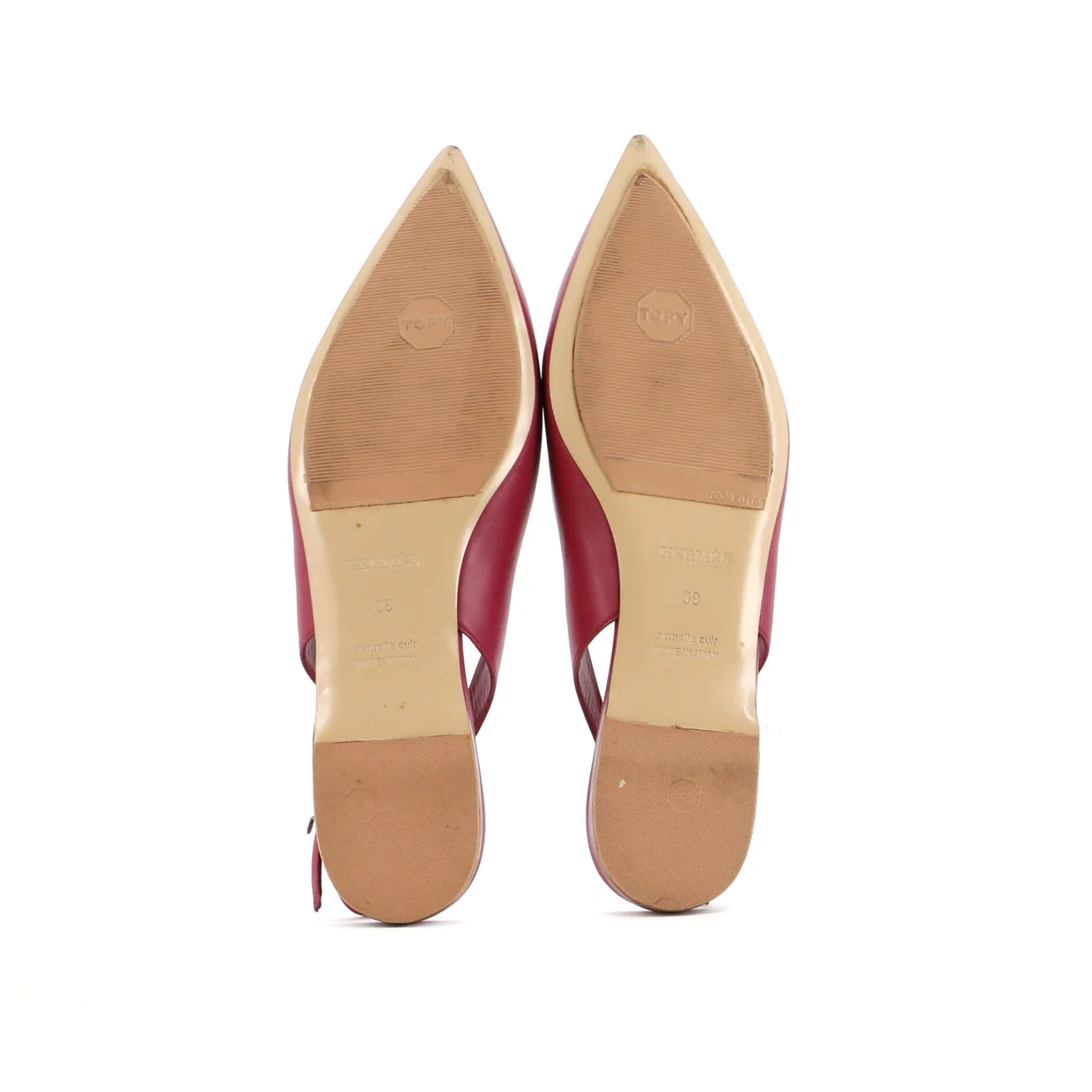 Women's Intime 55 Slingback Pumps Leather - Deep Luxury