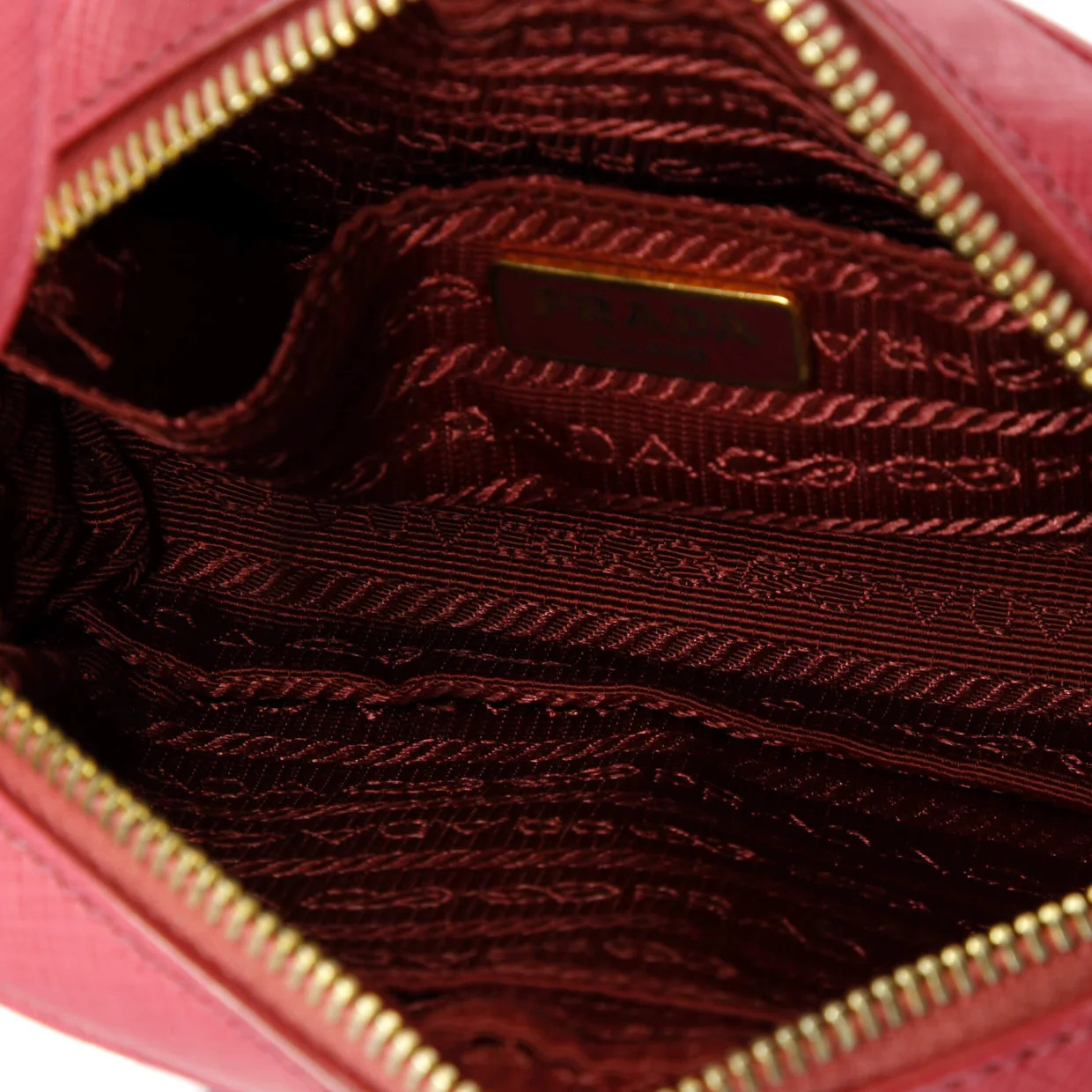 Camera Shoulder Bag Saffiano Leather Mini - Deep Luxury