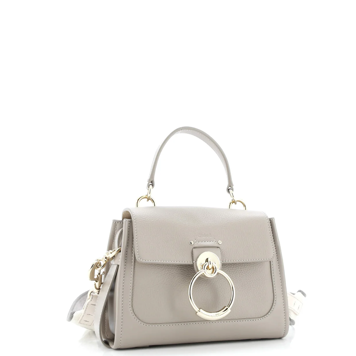 Tess Day Satchel Leather Small - Deep Luxury