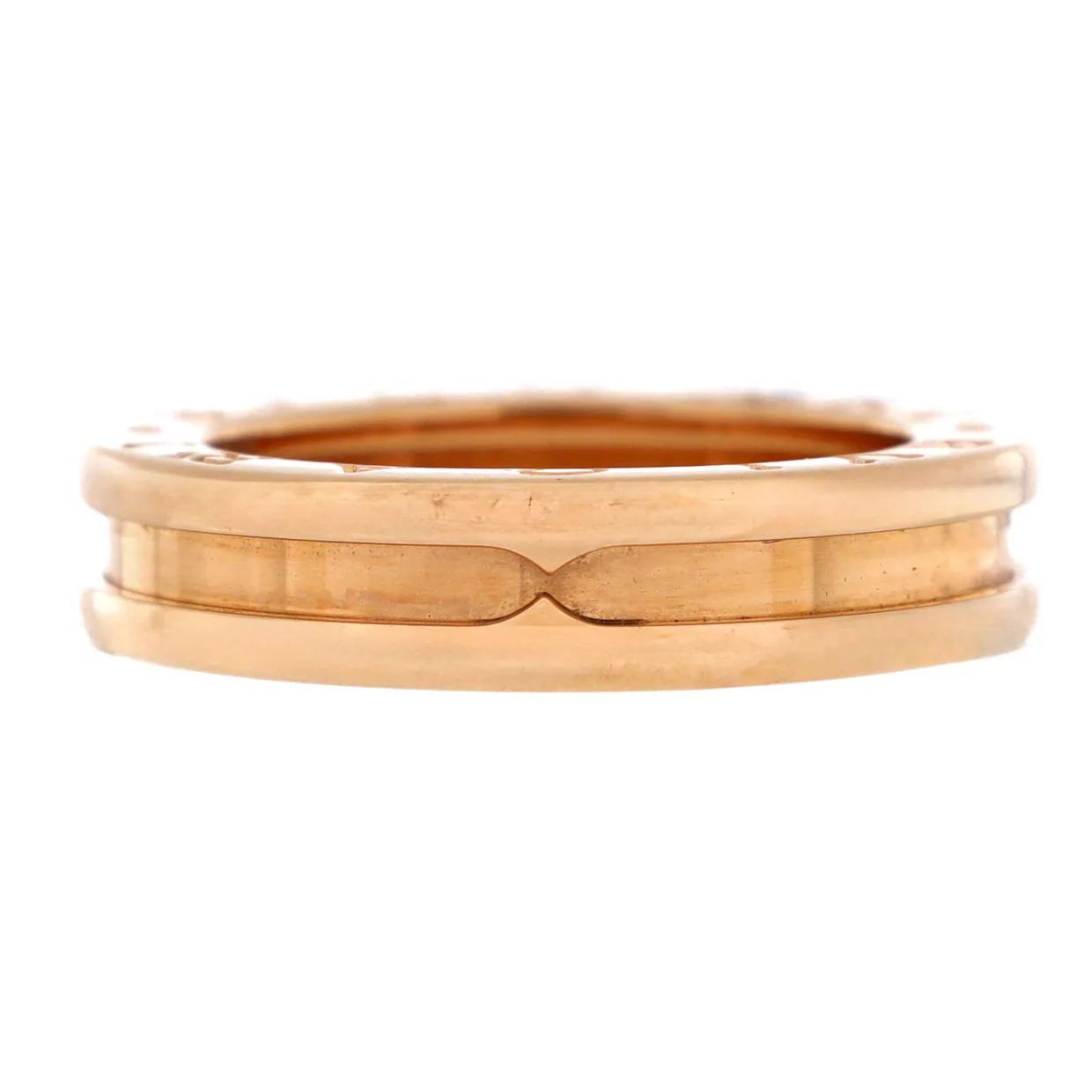 B.Zero1 One Band Ring 18K Rose Gold - Deep Luxury