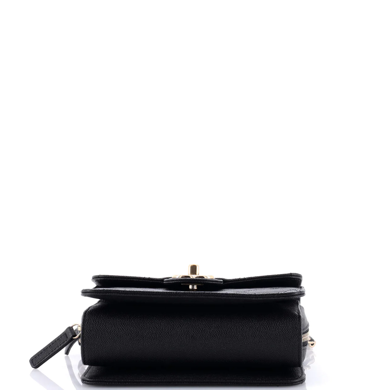 Like a Wallet Flap Bag Quilted Caviar Mini - Deep Luxury