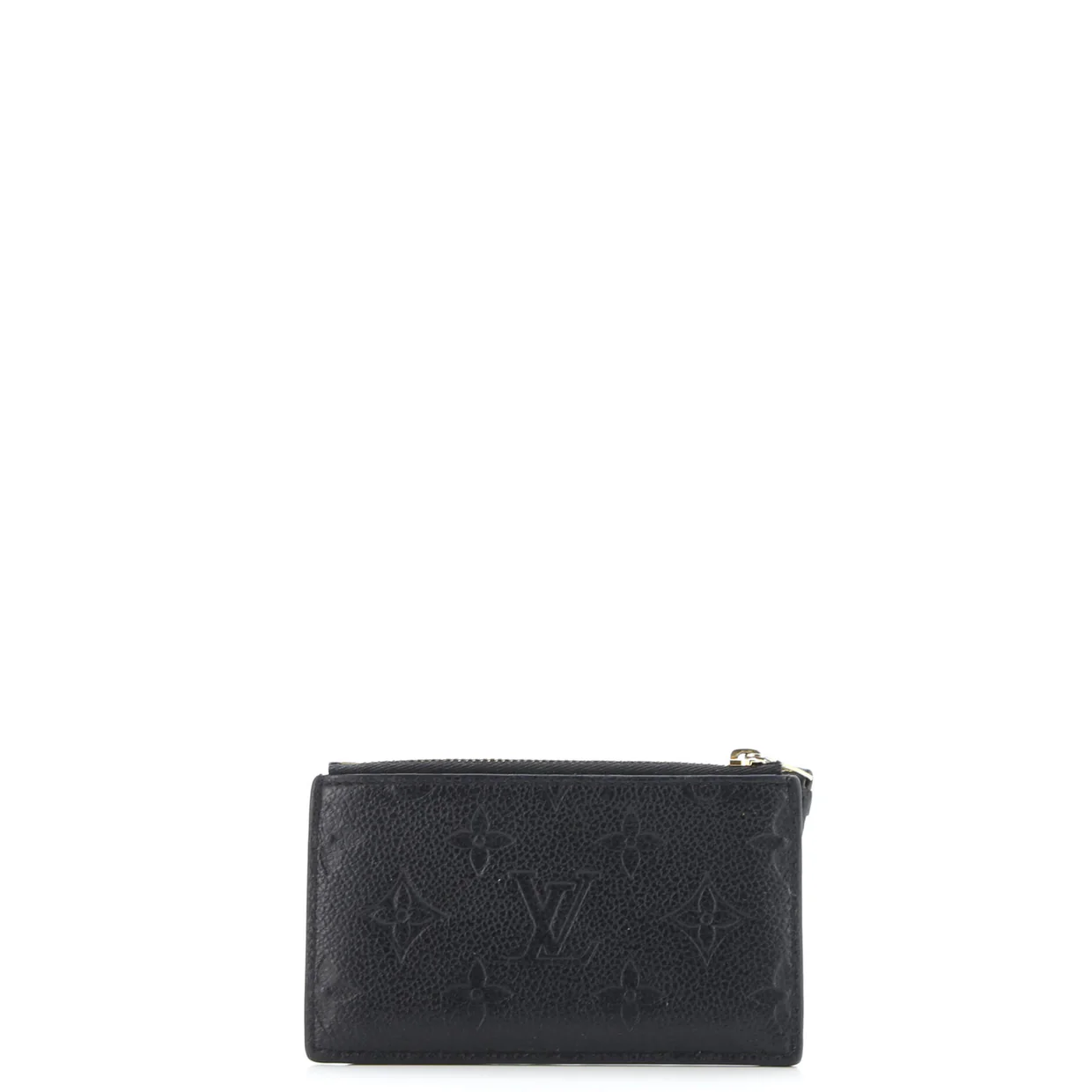 Zipped Card Holder NM Monogram Empreinte Leather - Deep Luxury