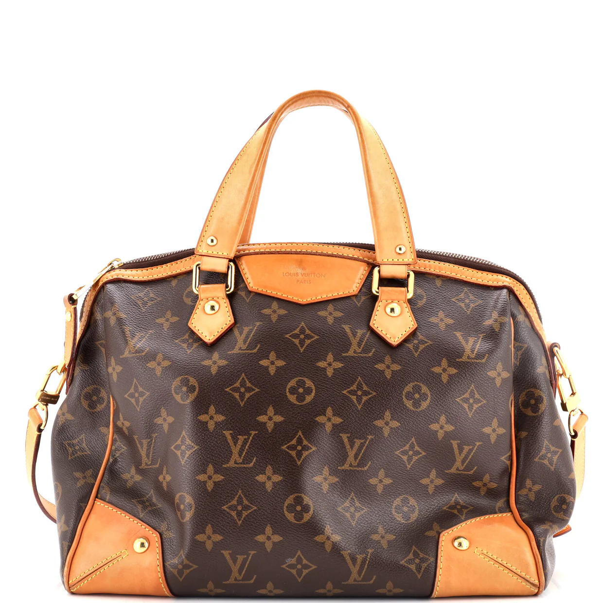 Retiro Handbag Monogram Canvas PM - Deep Luxury