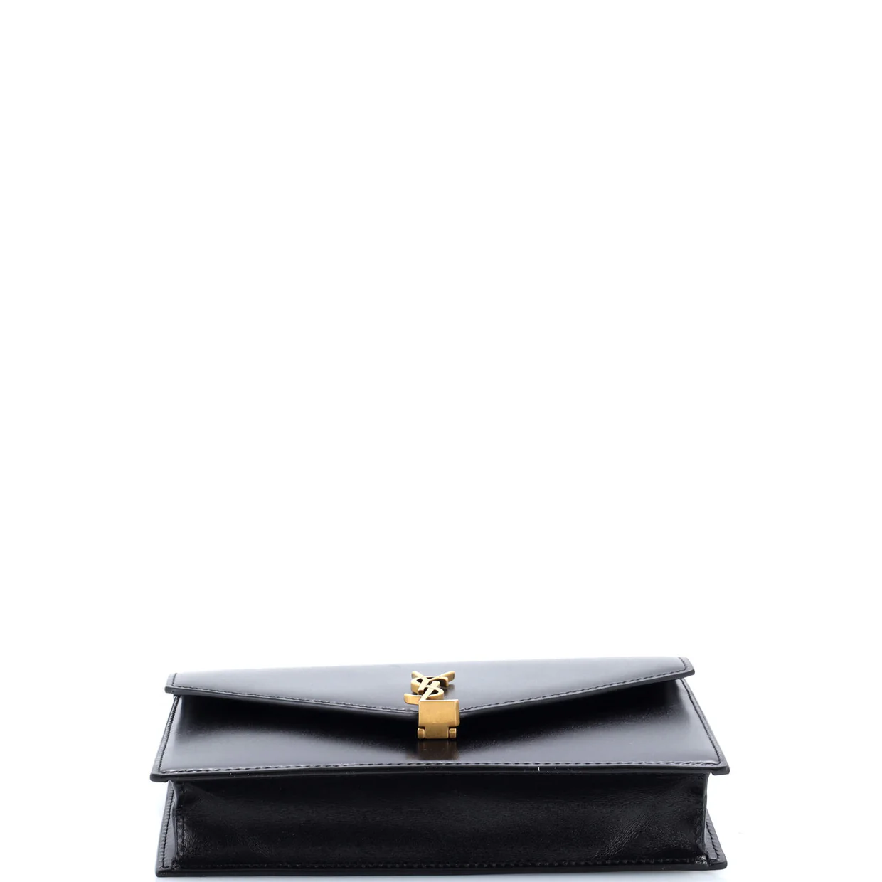 Cassandre Envelope Belt Bag Leather Mini - Deep Luxury