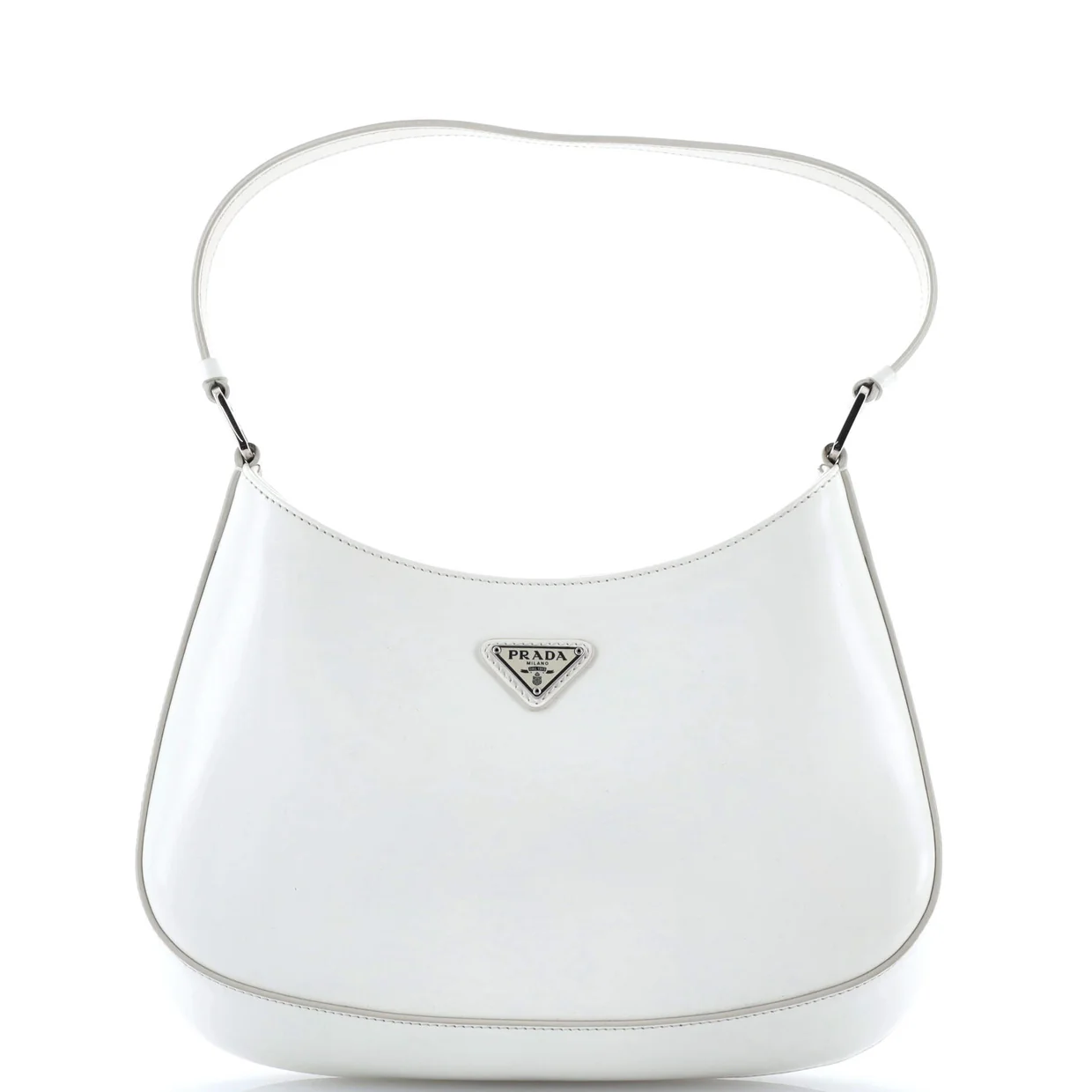 Cleo Shoulder Bag Spazzolato Leather Medium - Deep Luxury