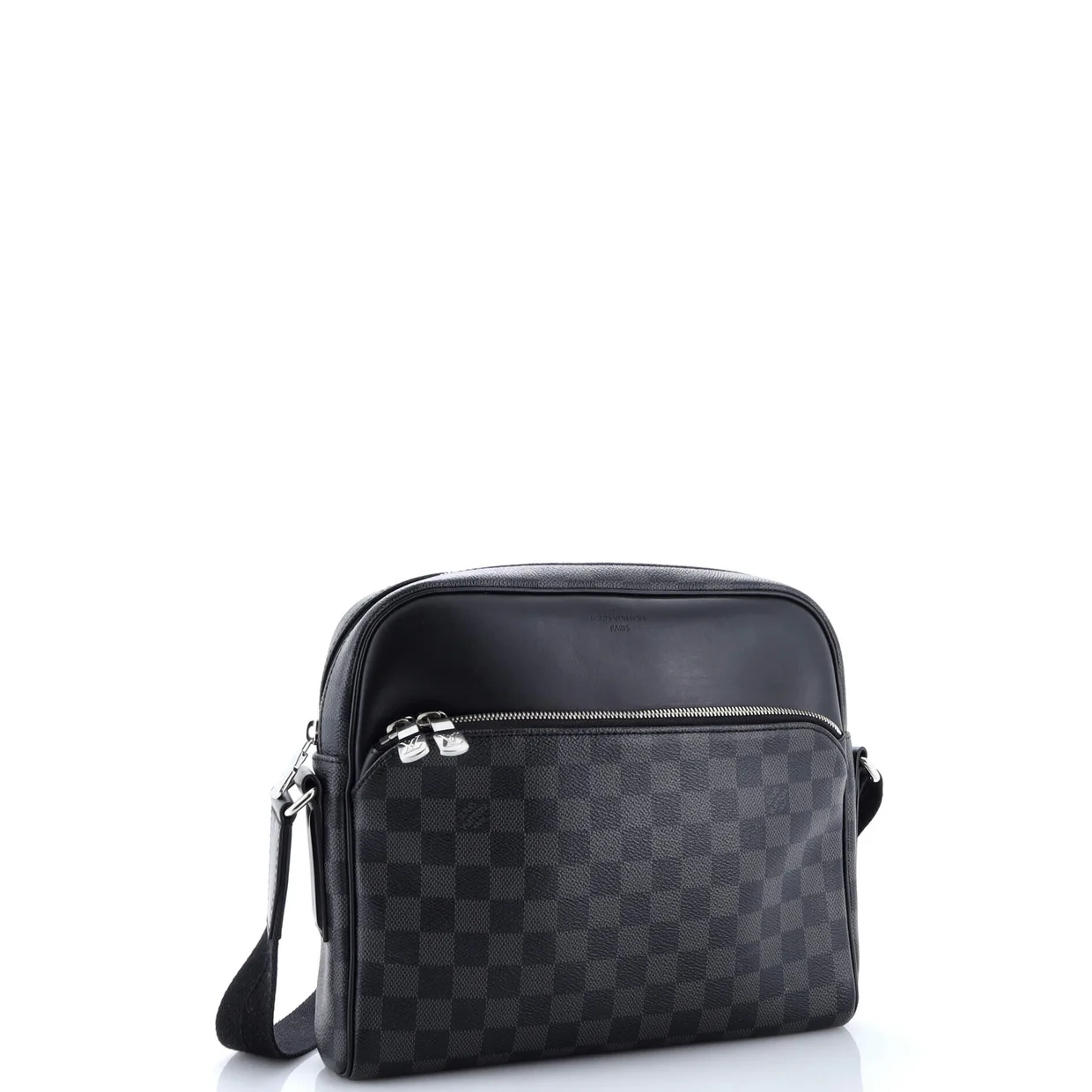 Dayton Reporter Bag Damier Graphite PM - Deep Luxury