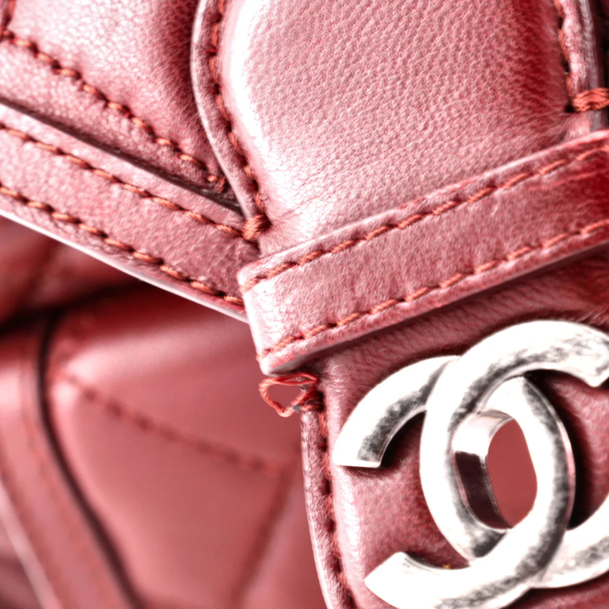 Saddle Bag Quilted Calfskin Small - Deep Luxury