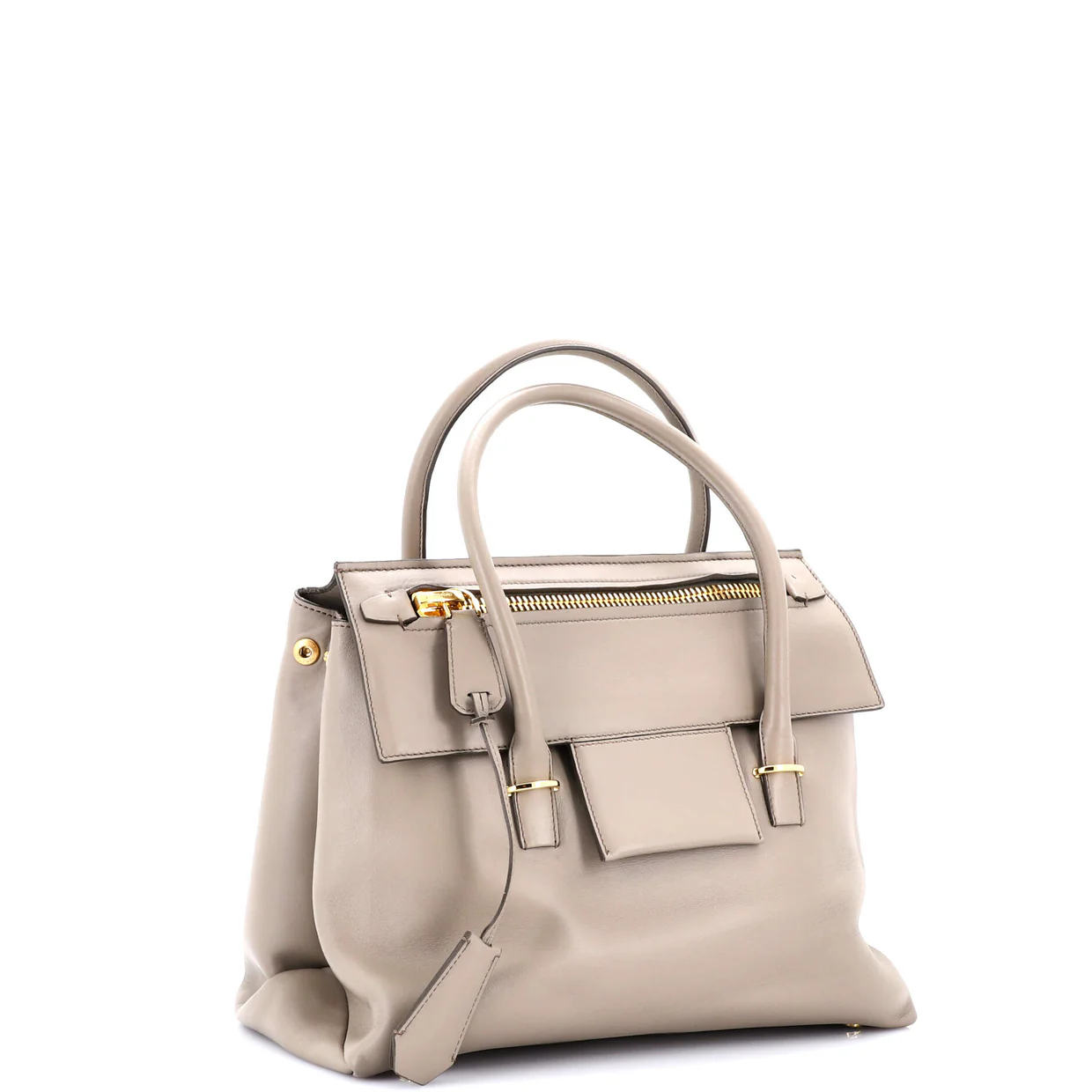 Icon Tote Leather Medium - Deep Luxury