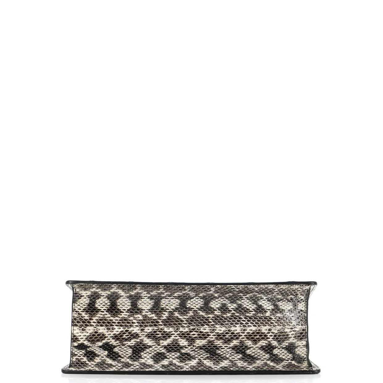 Lilith Top Handle Bag Snakeskin Medium - Deep Luxury