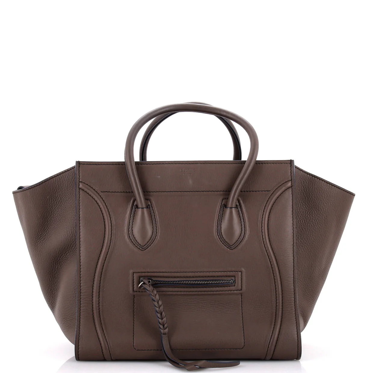 Phantom Bag Grainy Leather Medium - Deep Luxury