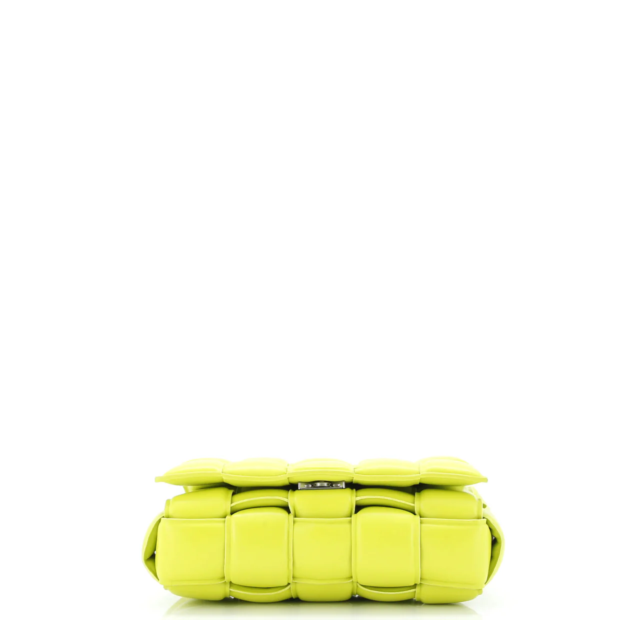 Cassette Crossbody Bag Padded Maxi Intrecciato Leather - Deep Luxury