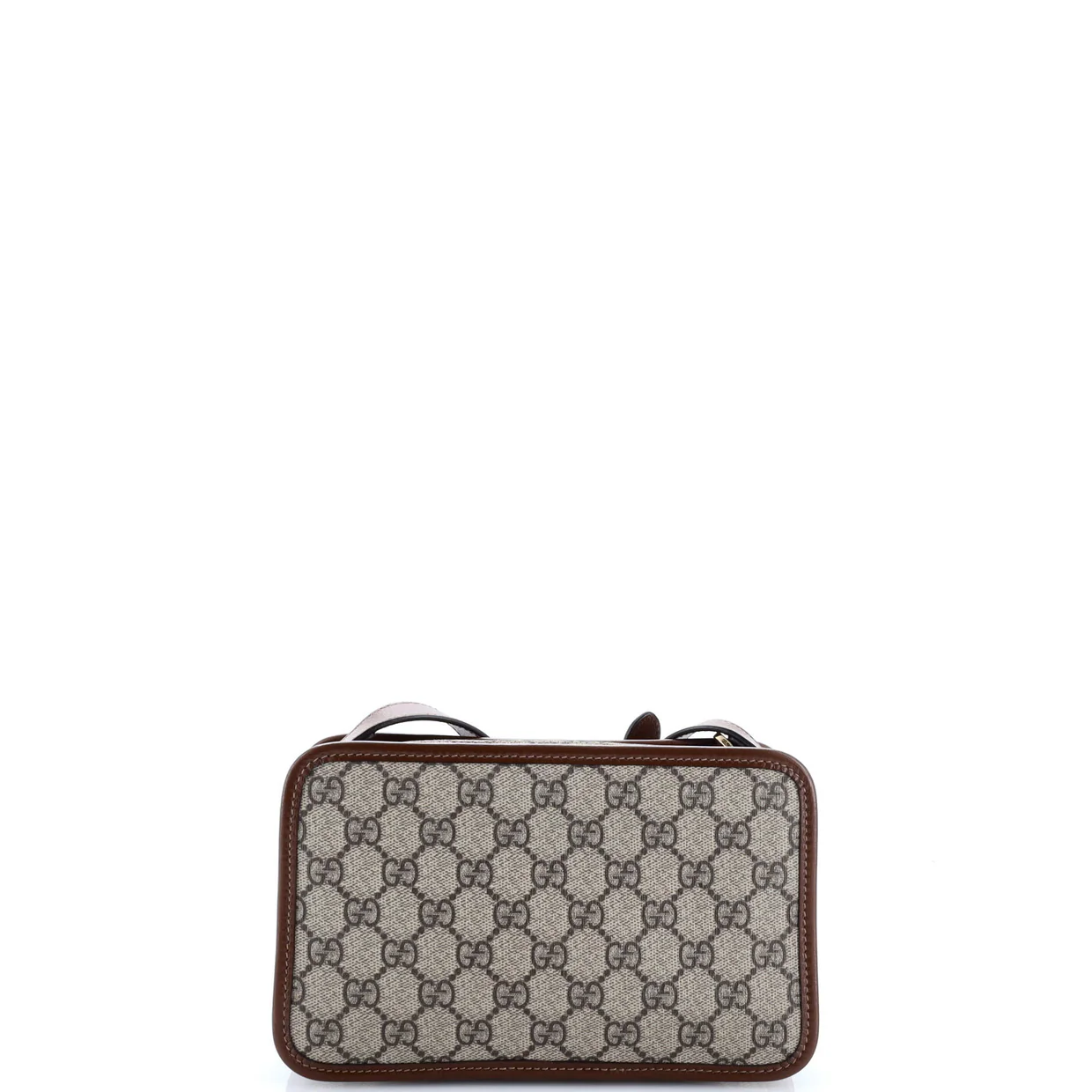 Interlocking G Patch Camera Bag GG Coated Canvas Mini - Deep Luxury