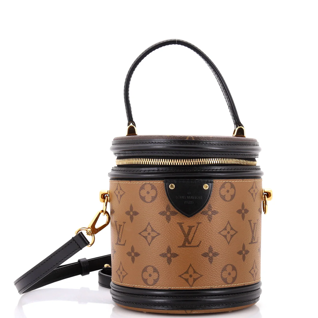 Cannes Handbag Reverse Monogram Canvas - Deep Luxury