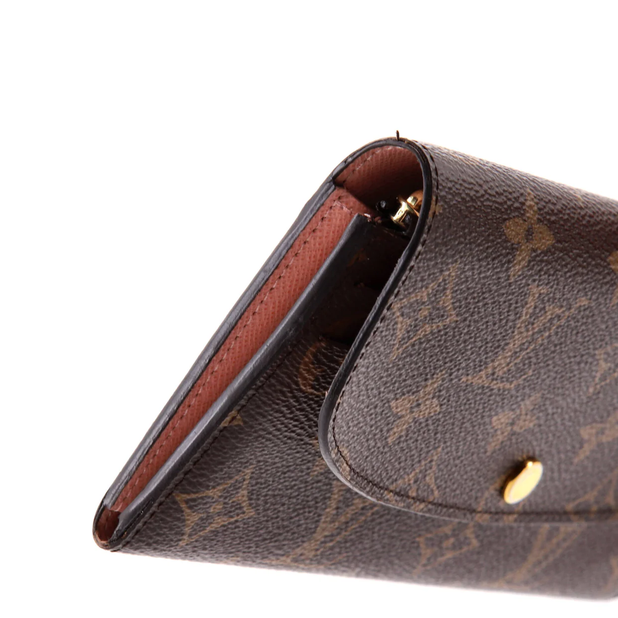 Emilie Wallet Monogram Canvas - Deep Luxury