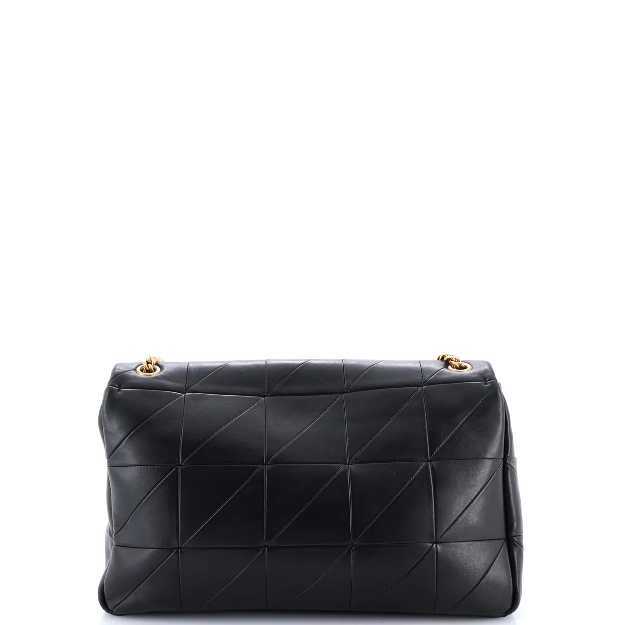 Jamie Flap Bag Quilted Leather Large - Deep Luxury
