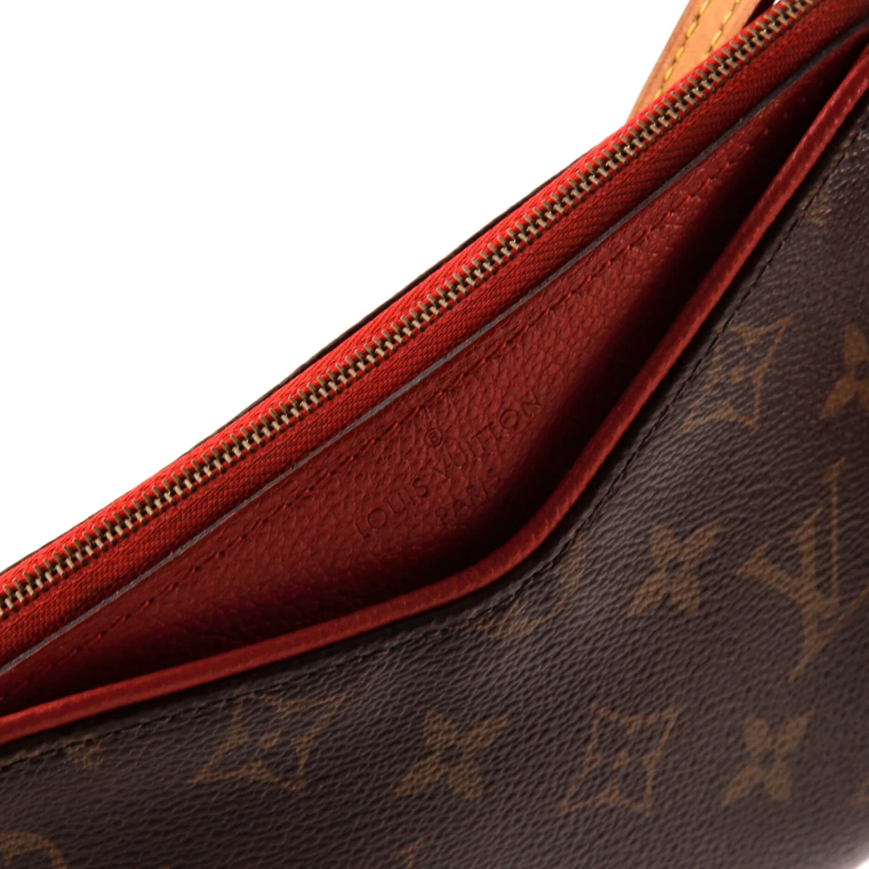 Pallas Clutch Monogram Canvas with Leather - Deep Luxury