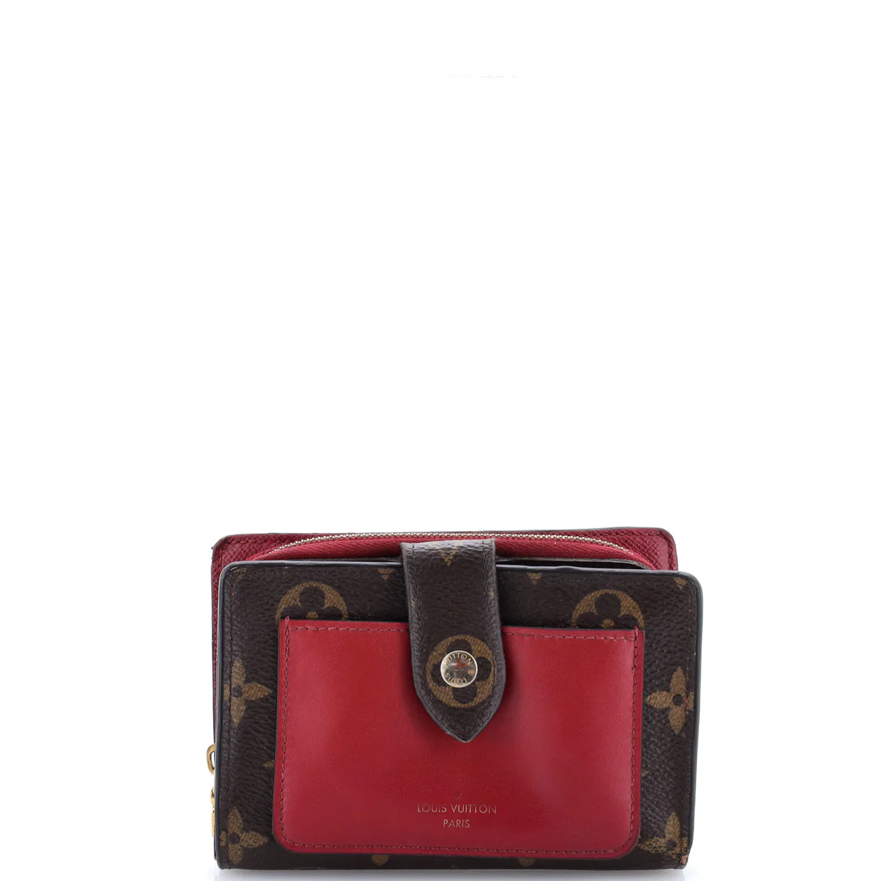Juliette Wallet Monogram Canvas and Leather - Deep Luxury