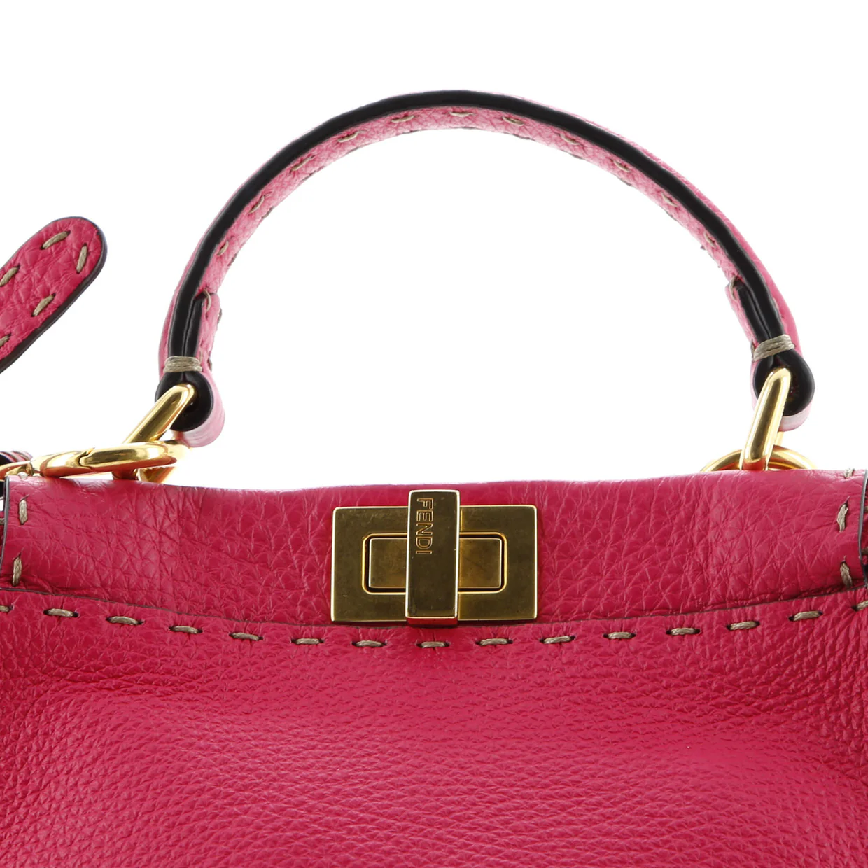 Selleria Peekaboo Bag Leather Mini - Deep Luxury