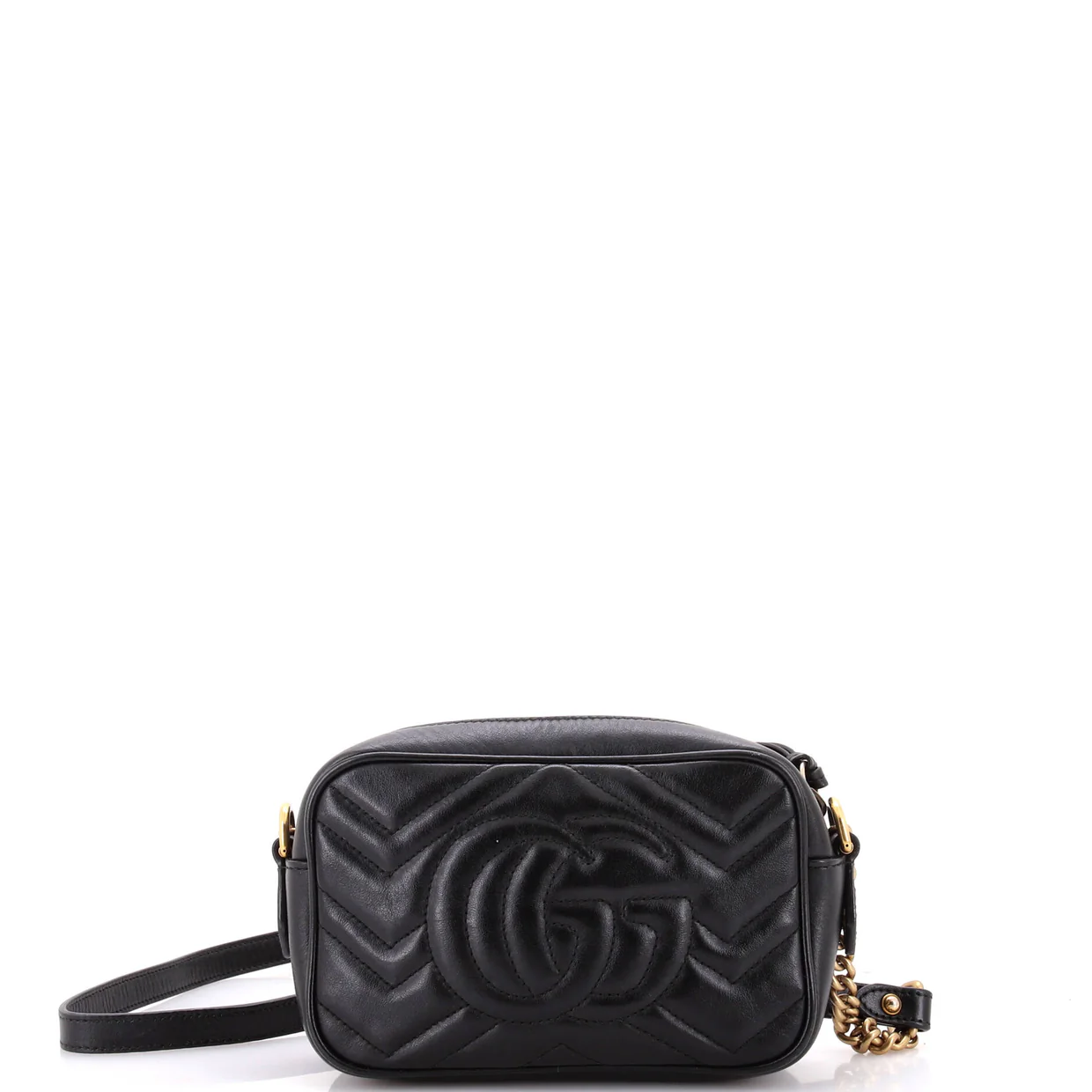 GG Marmont Shoulder Bag Matelasse Leather Mini - Deep Luxury