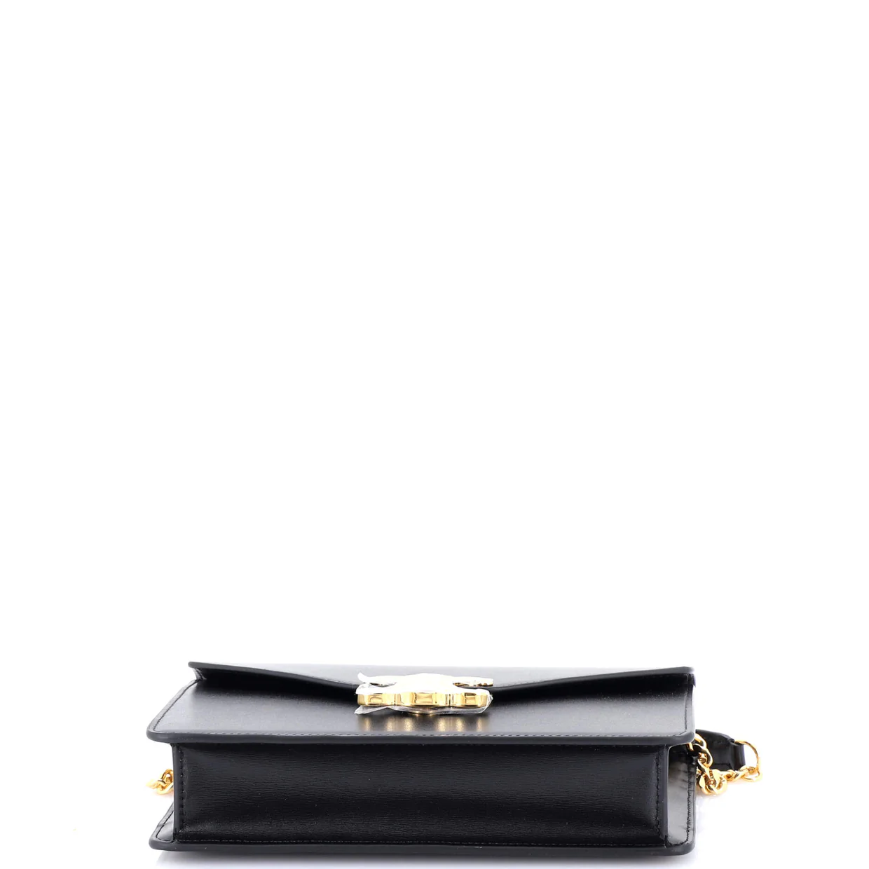 Margo Triomphe Wallet on Chain Leather - Deep Luxury