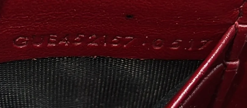 Sunset Chain Wallet Leather - Deep Luxury