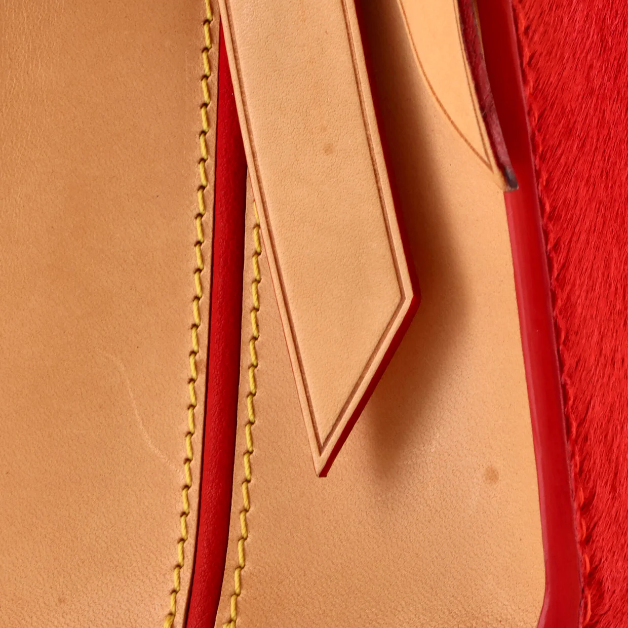 x Christian Louboutin Shopping Bag Calf Hair and Monogram Canvas - Deep Luxury