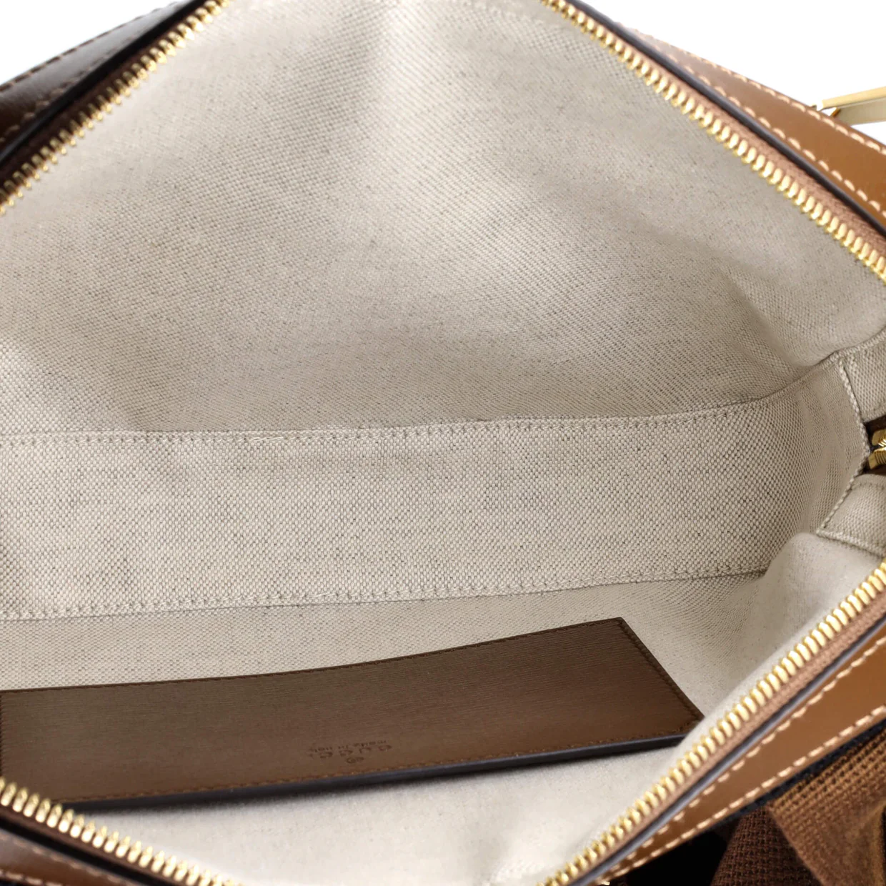 Interlocking G Patch Buckle Backpack GG Coated Canvas - Deep Luxury